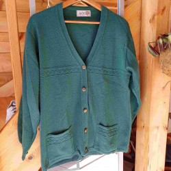 VINTAGE - Gilet Vert