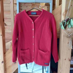 VINTAGE - Gilet Rouge