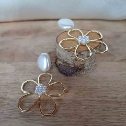 Boucles d'oreilles - Fleur