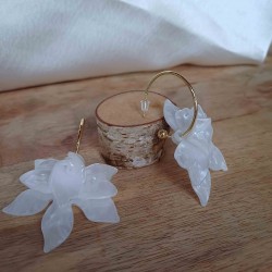 Boucles d'oreilles - Fleur