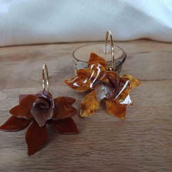 Boucles d'oreilles - Fleur