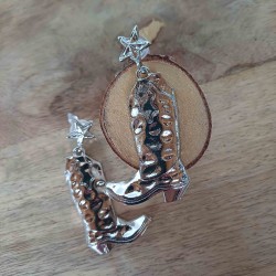 Boucles d'oreilles - Cowboy